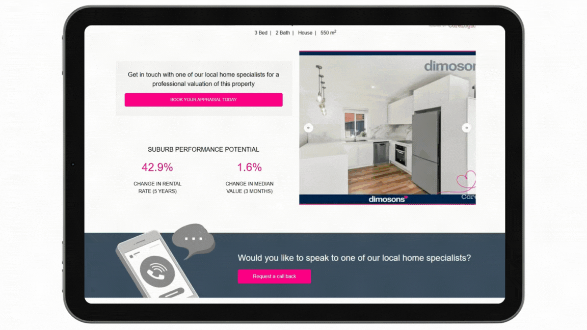 instant online valuation report